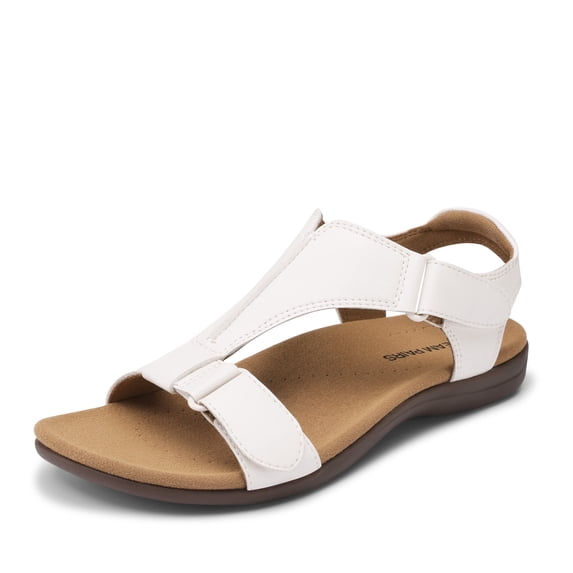 DREAM PAIRS Women's Comfort Walking Sandals Arch Support Athletic Sandals with Adjustable Straps Ergonomic Non-Slip Outdoor Strappy Sandals
