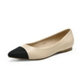 thumbnail image 1 of DREAM PAIRS Women’s Comfortable Ballet Dressy Work Pointed Toe Flats Shoes NUDE SDFA227W size 8.5, 1 of 6