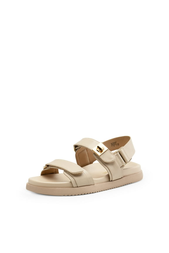 Women's Comfortable Open Toe Flat Sandals Fashion One Band Summer Dessy Sandals