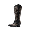 thumbnail image 1 of DREAM PAIRS Women's Cowboy Knee High Western Boots – Retro Embroidery Square Toe Cowgirl Boots with Side Zipper – Comfortable Tall Fashion Boots for Ladies, 1 of 8