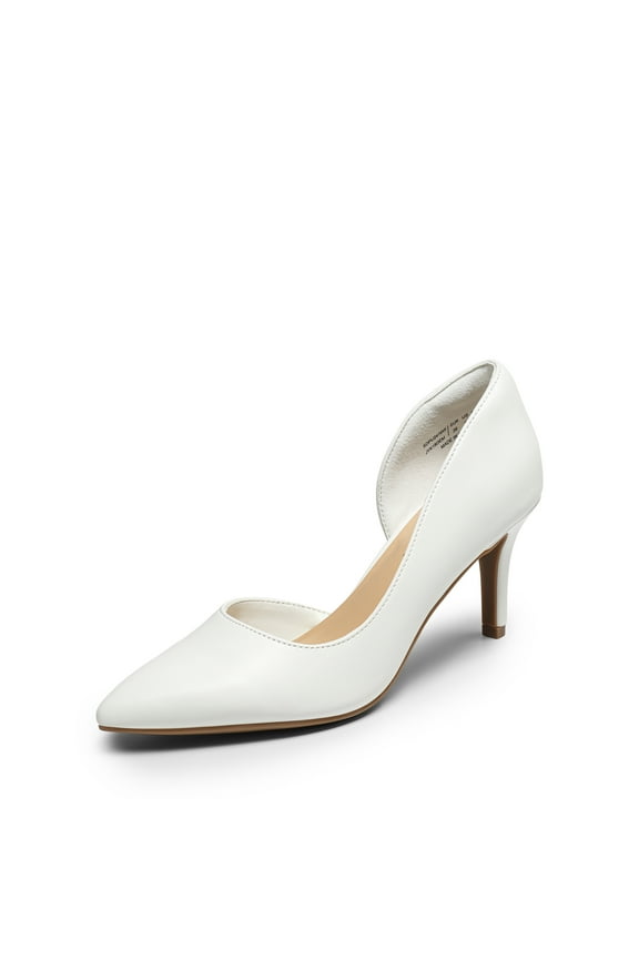 Women's Dress High Heels Pumps Closed Pointed Toe Stiletto D'Orsay Shoes For Wedding Party