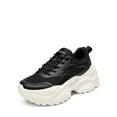 thumbnail image 1 of DREAM PAIRS Women's Fashion Chunky Sneakers, Slip on Dad Shoes Comfortable Platform Sneakers for Women, 1 of 4