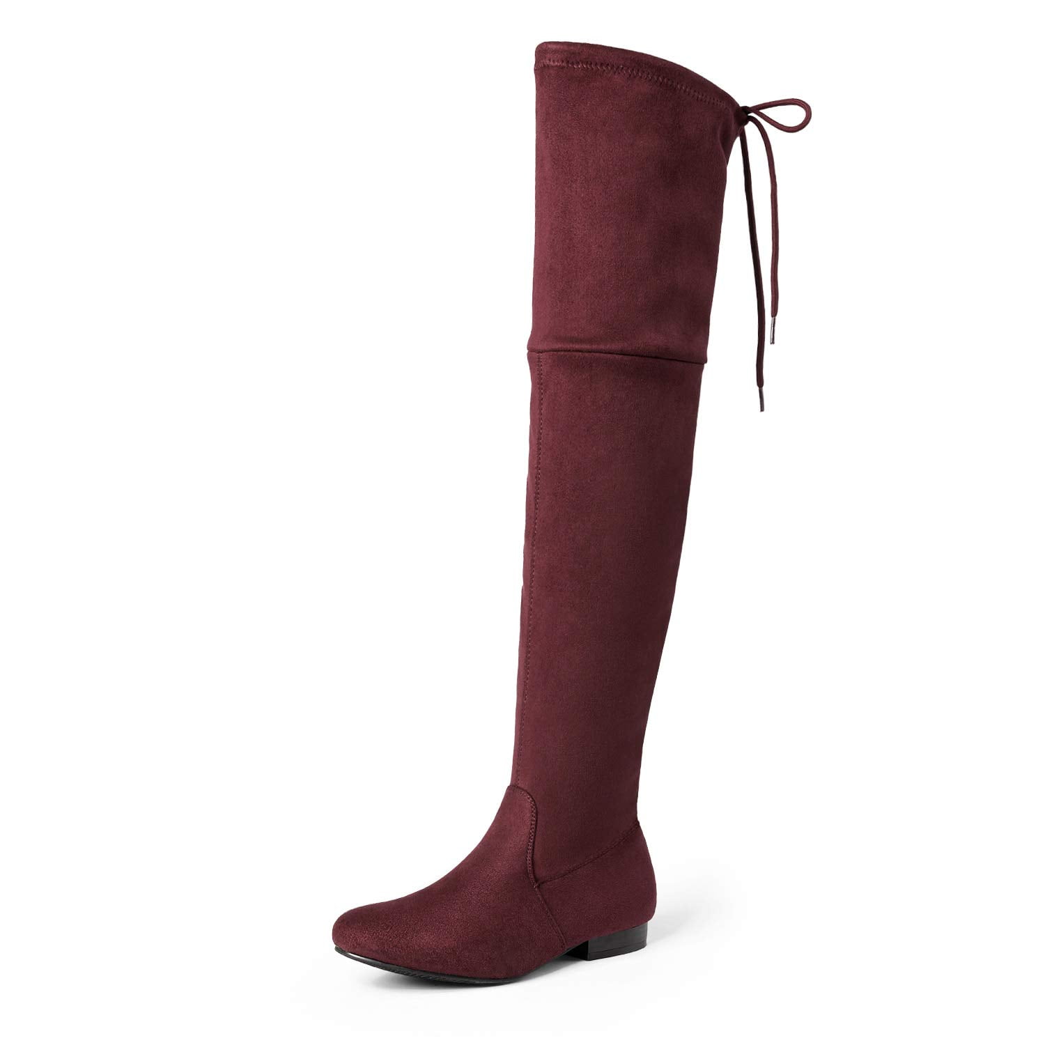 ロングブーツ THEAIRTOWN raven winter suede boots(2 color) 4BFM075 DREAM PAIRS Women's Fashion Faux Suede Over The Knee Thigh