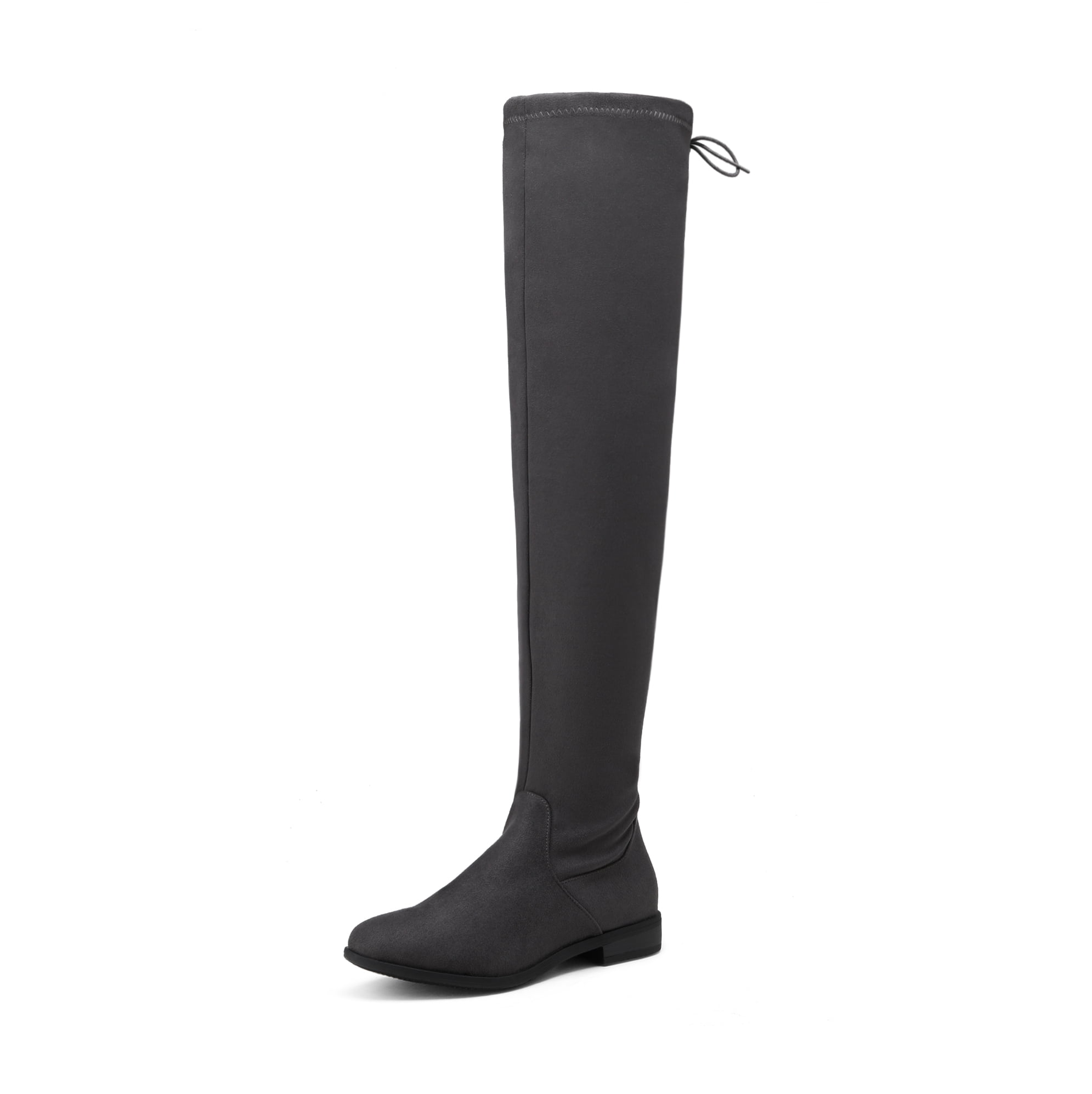 まきぉ✩ Amazon.com | MOFEEDOUKA Thigh High Boots for Women Flat Over