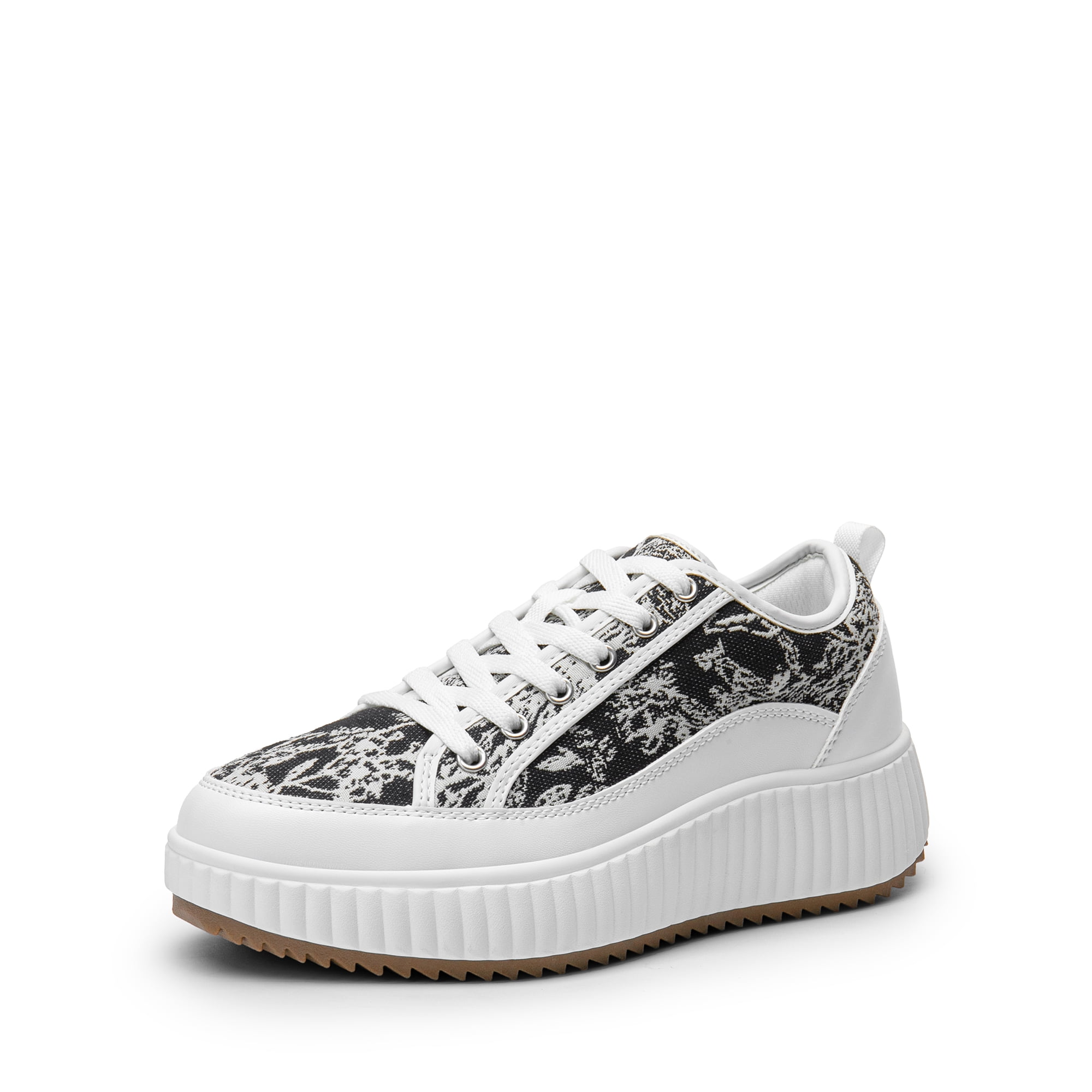 DREAM PAIRS Women's Fashion Platform Sneakers Casual Walking Shoes