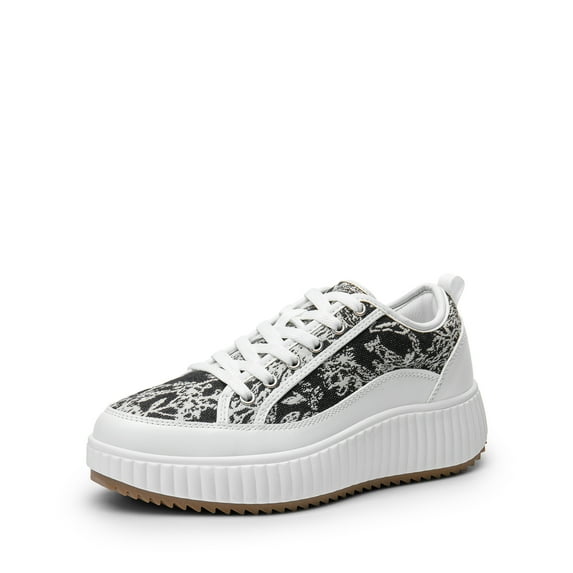 DREAM PAIRS Women's Fashion Platform Sneakers Casual Walking Shoes Comfortable Sport Sneaker