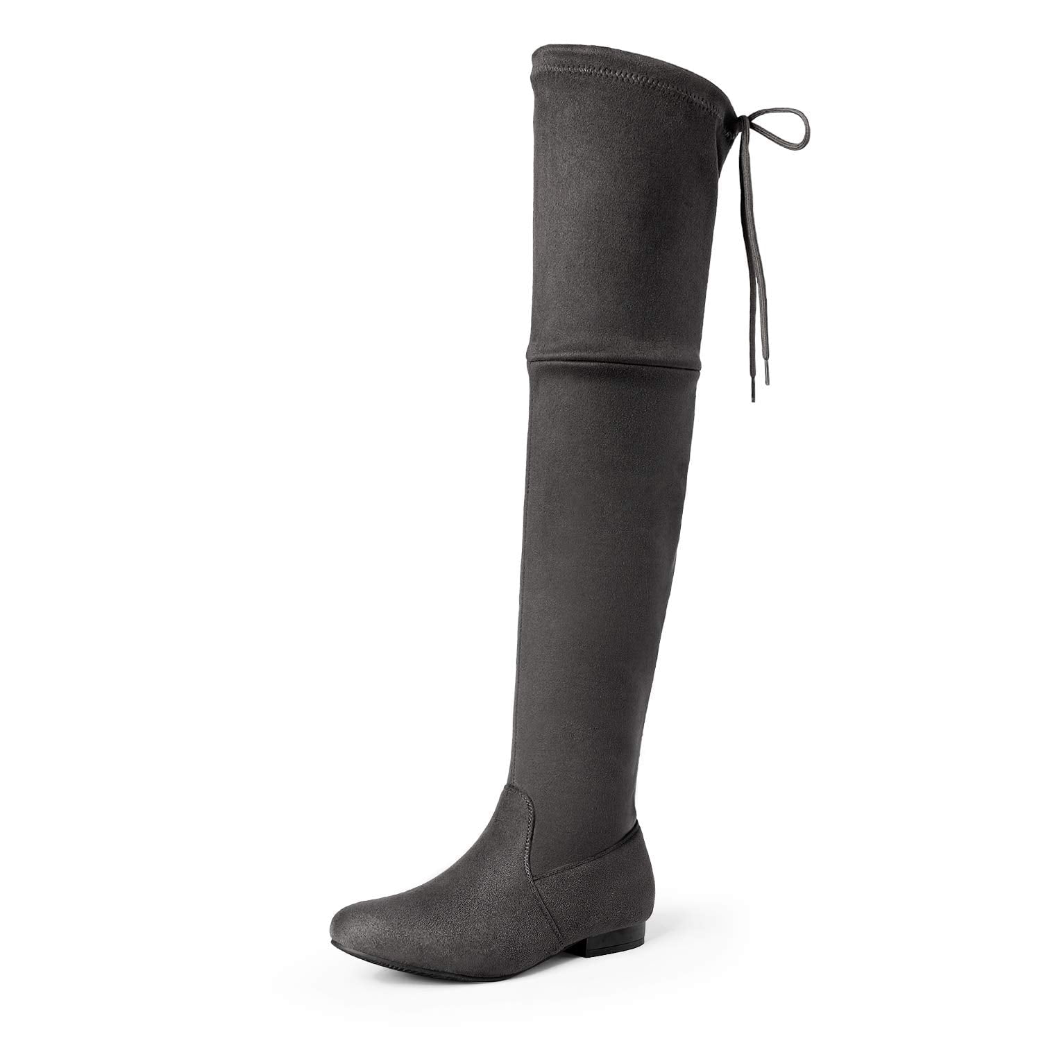 Ladies Over-the-Knee Faux Suede Boots