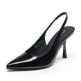 thumbnail image 1 of DREAM PAIRS Women's Heels Slingback Stiletto Pumps Shoes Pointed Closed Toe Kitten Heels Dress Bridal Elegant Wedding Sexy Party, 1 of 7