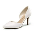 thumbnail image 1 of DREAM PAIRS Women's High Heel Closed Toe Dress Shoes Pumps Elegant Stiletto D'Orsay Slip On, 1 of 7