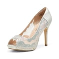 thumbnail image 1 of DREAM PAIRS Women's High Heels Dress Pump Shoes, 1 of 3