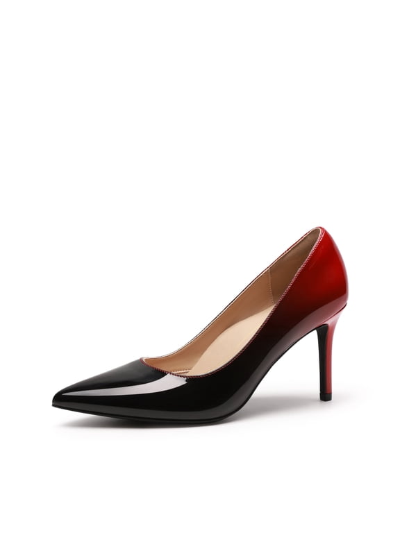 Women's High Heels Pump Closed Pointed Toe Slip On Stiletto Dress Shoes Fashion Wedding Bridal Work Office Comfortable Pumps Shoes