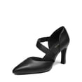 thumbnail image 1 of DREAM PAIRS Women's High Heels Pumps Dress Closed Pointed Toe Comfortable D'Orsay Pumps Shoes for Work Office Wedding Dancing CHARMANE, 1 of 7