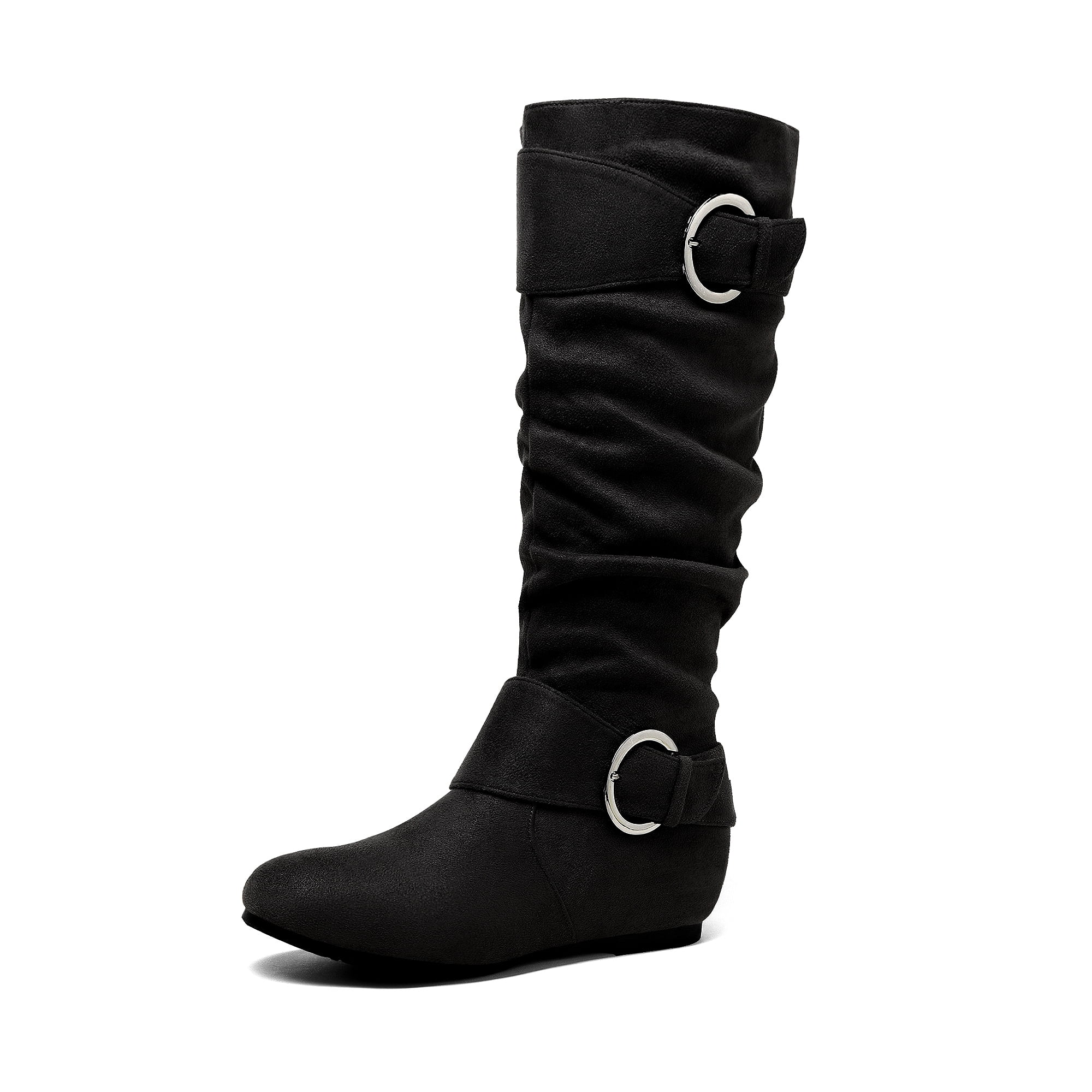 Hidden Boot DREAM PAIRS Women's Knee High Low Hidden Wedge Boots - Walmart.com