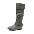 thumbnail image 1 of DREAM PAIRS Women's Knee High Low Hidden Wedge Boots, 1 of 5