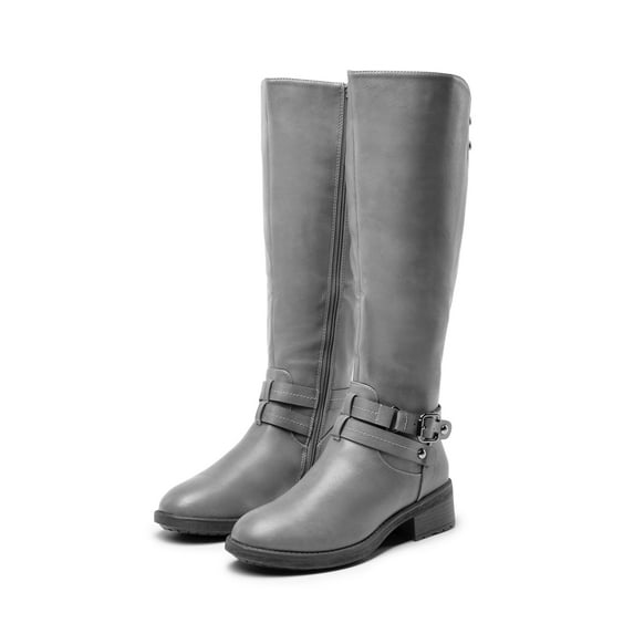 Women Knee High Riding Boots Classic Equestrian Style Comfortable Tall Boots for Casual or Dress Wear