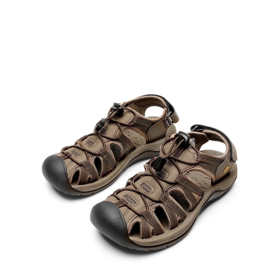 DREAM PAIRS Women's Low Heels Hiking Sandals for Outdoor Adventures for Adult