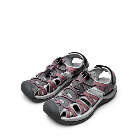 DREAM PAIRS Women's Low Heels Hiking Sandals for Outdoor Adventures for Adult