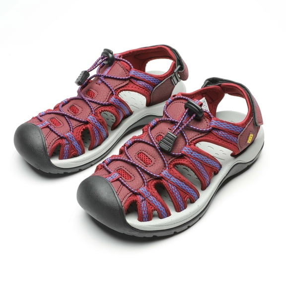 DREAM PAIRS Women's Low Heels Hiking Sandals for Outdoor Adventures for Adult