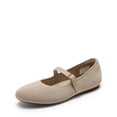 thumbnail image 1 of DREAM PAIRS Women's Mary Jane Ballet Flat Shoes Dressy Foldable Knit Flats with Arch Support Comfortable for Casual Work Office, 1 of 7