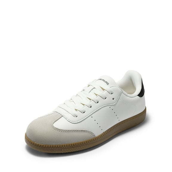 DREAM PAIRS Women's Nia Low-Top Tennis Sneakers Comfortable Lace-Up Walking Shoes