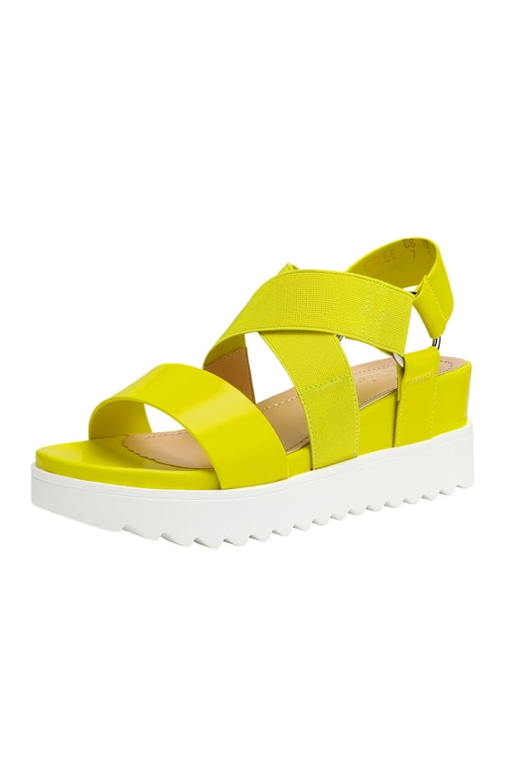 Women’s Open Toe Ankle Strap Platform Wedge Sandals