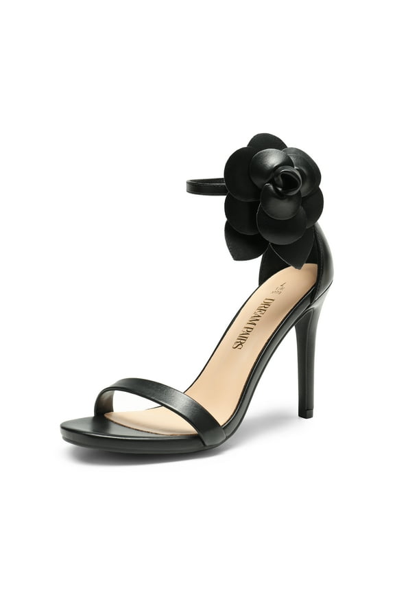Women’s Open-Toe Stiletto Heels – Sexy Dressy Sandals for Parties and Special Occasions