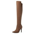 thumbnail image 1 of DREAM PAIRS Women's Over The Knee Thigh High Boots Long Stretch Pointed Toe Stiletto High Heels Fall Sexy Boots, 1 of 4