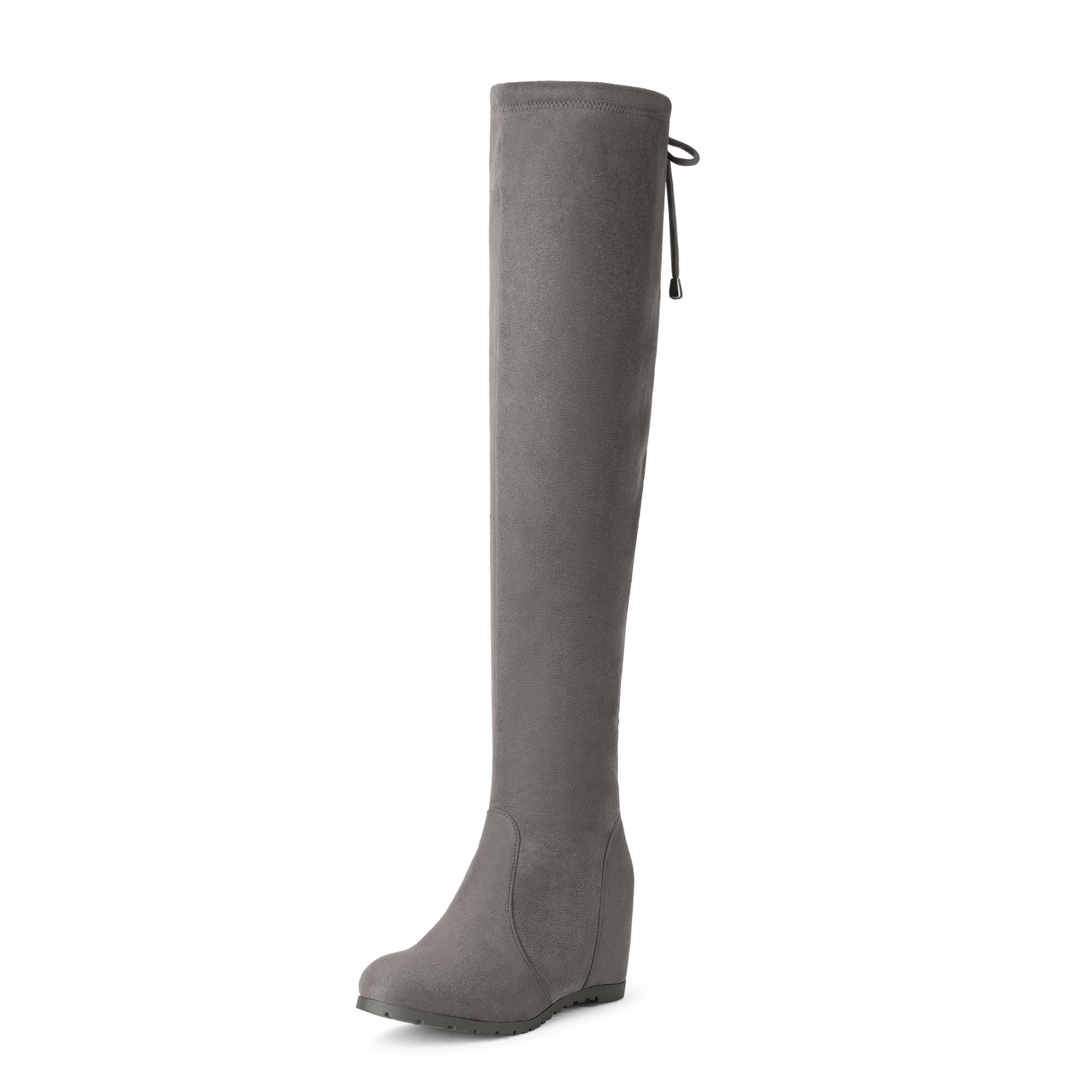 Women's Knee High Wedge Heel Boots main image 0