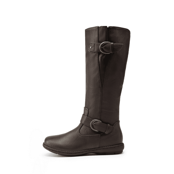Women Winter Boots Knee High Faux Fur Lined Insulated Tall Boots Comfortable for Fall and Snow