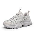 thumbnail image 1 of DREAM PAIRS Women's Platform Chunky Fashion Sneakers Y2K Maeve Lace-Up Comfortable Sneakers Casual Walking Shoes., 1 of 6