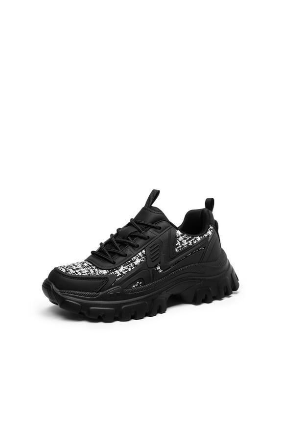 Women's Platform Chunky Fashion Sneakers Y2K Maeve Lace-Up Comfortable Sneakers Casual Walking Shoes.