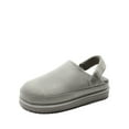 thumbnail image 1 of DREAM PAIRS Women's Platform Clog Mules, Cozy Slip-On Slingback Clogs with Adjustable Strap and Warm Lining, 1 of 8