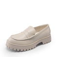 thumbnail image 1 of DREAM PAIRS Women's Platform Loafers Comfortable Cushioned Insole Lug Sole Shoes Chunky Heel Slip-On Casual Flats, 1 of 8