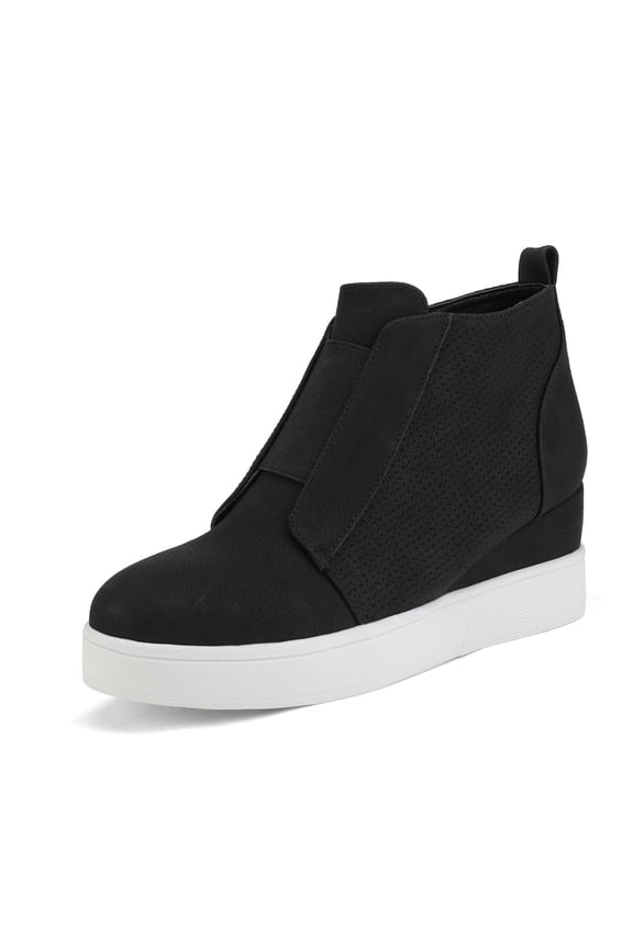 Women’s Platform Wedge Sneakers Ankle Booties