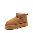 Water Distribution Platform Dream Pairs Women's Platform Snow Boots, Genuine Suede, Water Resistant ...