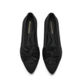 thumbnail image 1 of DREAM PAIRS Women's Pointed Toe Ballet Flats Comfortable Knit Slip-On Shoes with Bow Detail Lightweight Flexible Everyday Walking Flats, 1 of 9