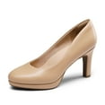 thumbnail image 1 of DREAM PAIRS Women's Pumps Close Toe Low Heels Platform Heels Comfortable Office Work Dress Shoes for Women, 1 of 5
