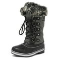thumbnail image 1 of DREAM PAIRS Women's River_1 Grey Mid Calf Winter Snow Boots Size 6 M US, 1 of 6