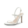 thumbnail image 1 of DREAM PAIRS Women’s Slingback Heels High Stilettos Open Square Toe Ankle Strap Pumps Sexy Comfort Strappy Dress Shoes Wedding Bridal Heeled Sandals, 1 of 5