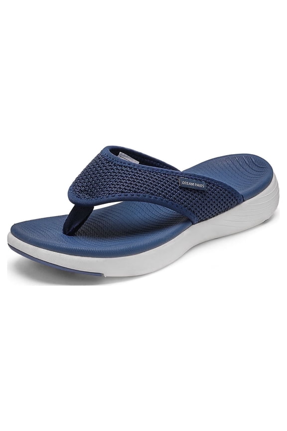 Women's Soft Cushion Flip Flops Thong Sandals Slippers for Indoor and Outdoor with Arch Support