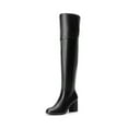 thumbnail image 1 of DREAM PAIRS Women's Thigh High Block Heel Over The Knee Boots, 1 of 5