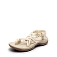 thumbnail image 1 of DREAM PAIRS Women's Walking Sandals With Arch Support Elastic Strap Summer Sport Athletic Casual Hiking Outdoor Sandal, 1 of 8