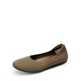 thumbnail image 1 of DREAM PAIRS Women's Wide Ballet Flats, Foldable Knit Flats with Arch Support, Comfortable Dressy and Casual Shoes for Work or Office, 1 of 6