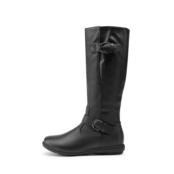 Women Winter Boots Knee High Faux Fur Lined Insulated Tall Boots Comfortable for Fall and Snow