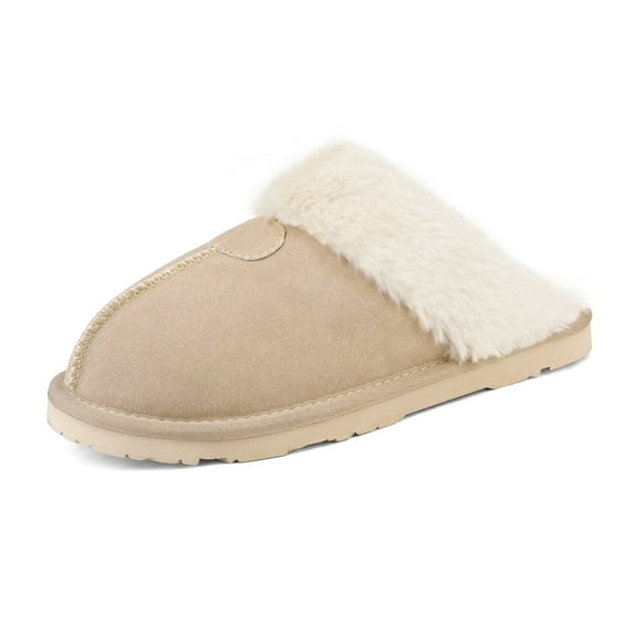 Dream Pairs Women's FuzzyEasy House Slippers Indoor Outdoor Warm Winter Shoes for Cozy Home & Bedroom