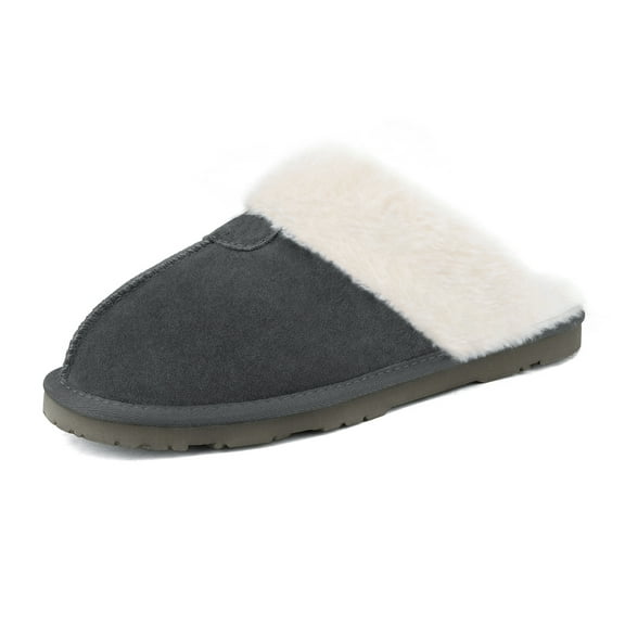 Dream Pairs Women's FuzzyEasy House Slippers Indoor Outdoor Warm Winter Shoes for Cozy Home & Bedroom