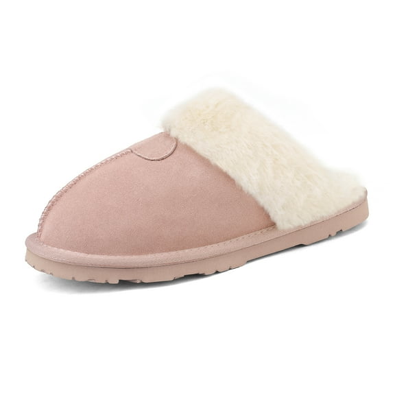 Dream Pairs Women's FuzzyEasy House Slippers Indoor Outdoor Warm Winter Shoes for Cozy Home & Bedroom