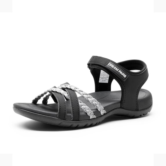 DREAM PAIRS Womens Sandals Light Weight Hiking Sandals for Women Comfortable Athletic Quick-Drying Walking Hiking Water Sandals
