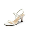 thumbnail image 1 of DREAM PAIRS Womens Slingback Heels Square Open Toe Strappy Sandals Ankle Strap High Heeled Dressy Shoes, 1 of 6