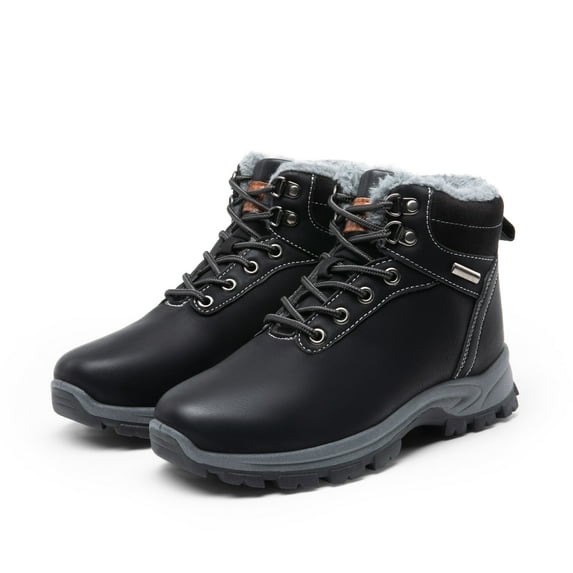 DREAM PAIRS Womens Waterproof Warm Ankle Boots Faux Lined Lace Up Outdoor Hiking Work Shoes